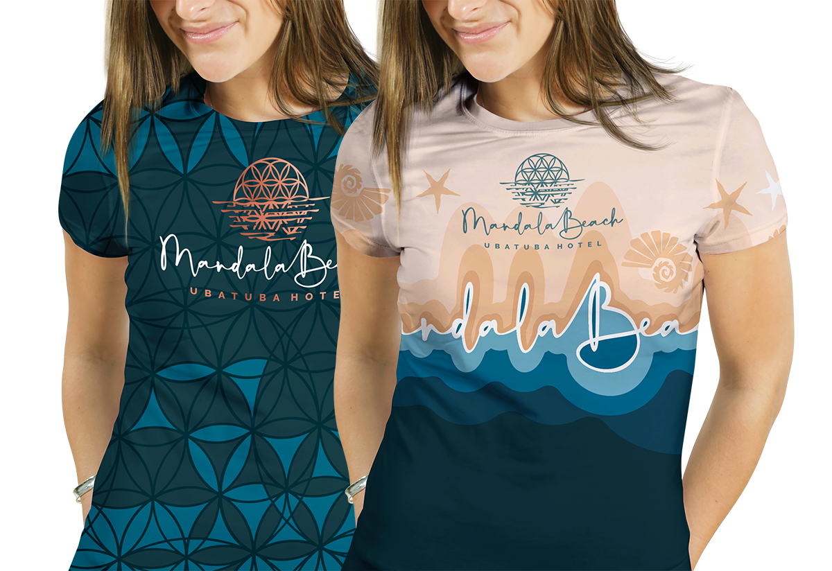 Camisetas Mandala Beach