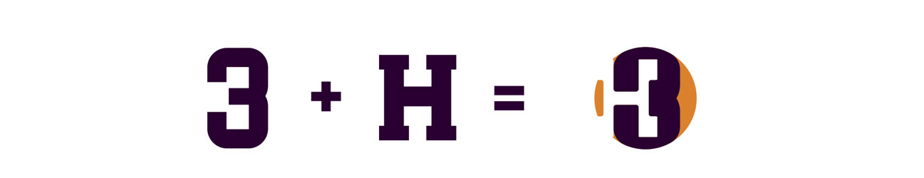Conceituação Logotipo Agência 3H