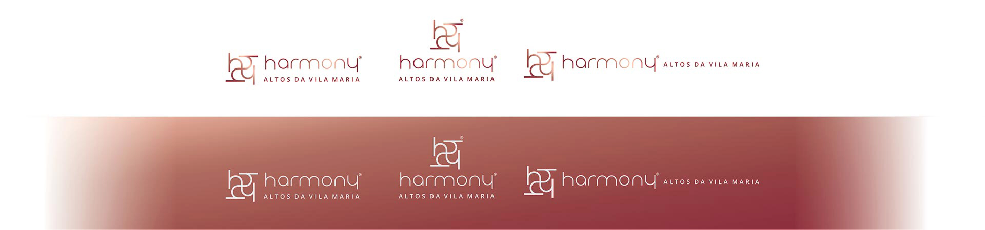 Versões de Logotipo Harmony Altos da Vila Maria
