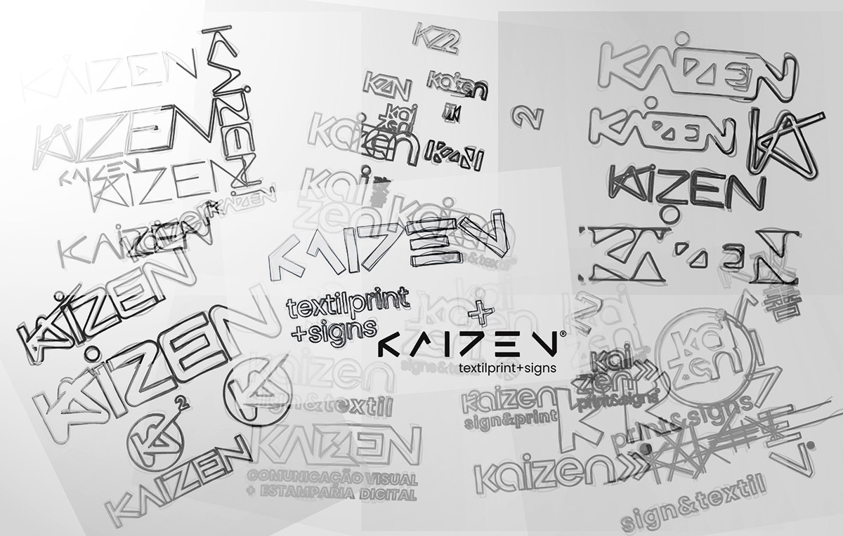 Estudos Kaizen Textil+Signs