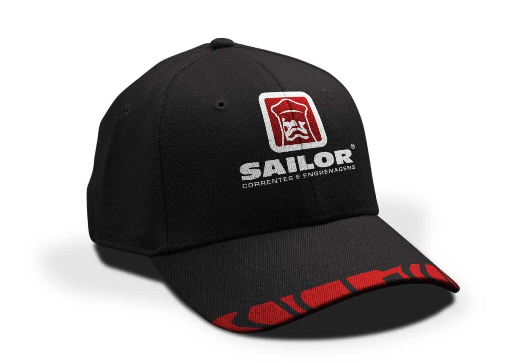 Boné Sailor Correntes e Engrenagens