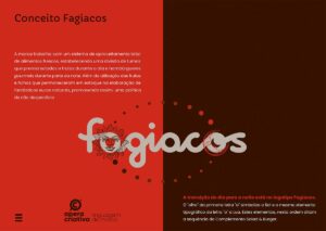 Conceituaçãodia e noitel Fagiacos Salad & Burger. Parte do Manual de Linguagem de Marca desenvolvido pela Ópera Criativa.
