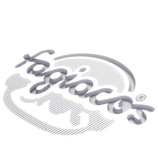 Logotipo Fagiacos Filetado em Baixo relevo