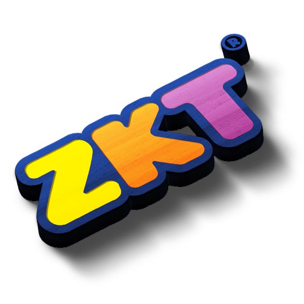 ZKT emblema ZukToys, criado pela Ópera.