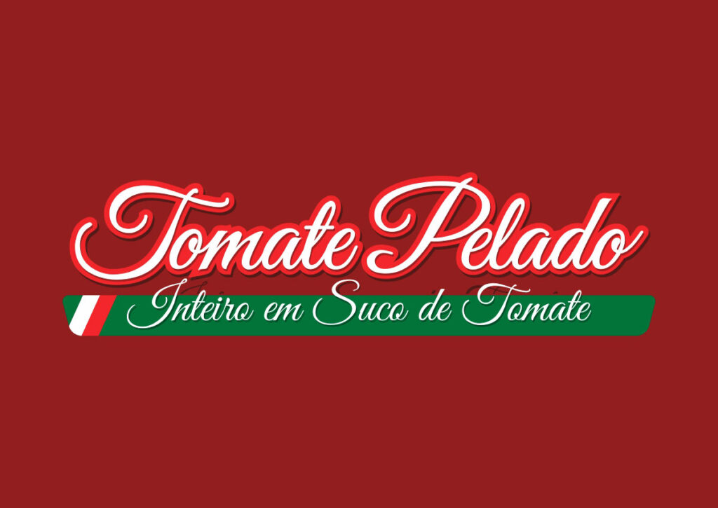 Logotipo para estampar o rótulo de Tomate Pelado ForChef.