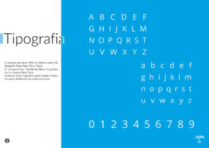 Tipografia Padrão MSX/GO. Parte do Manual de Linguagem da Marca desenvolvido pela Ópera Criativa para a empresa paulista especializada em Gerenciamento de Obras.