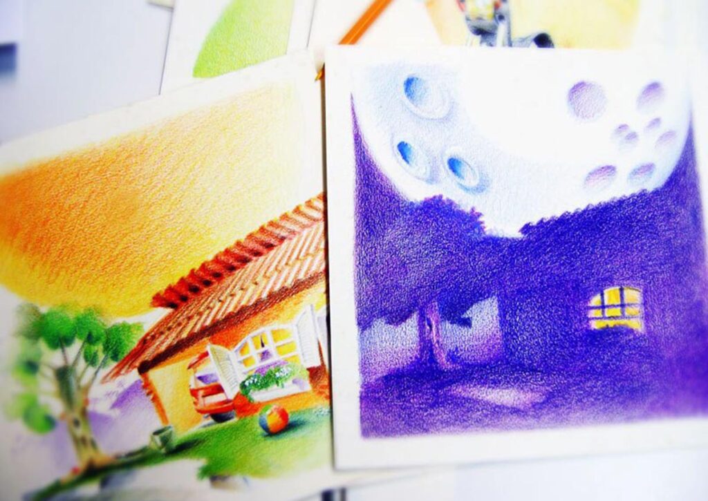 Ilustrações para o Livro Infantil, Ópera Criativa, Linguagem de Marca